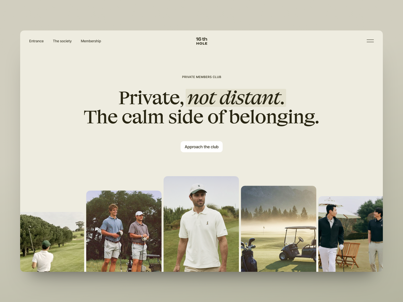 16th Hole concept preview